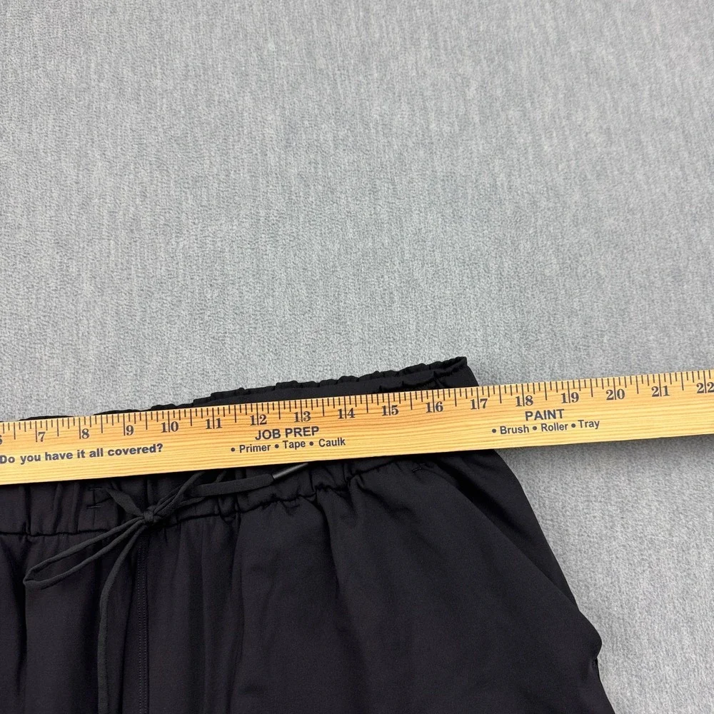 Lululemon Jogger Pants Womens 14 Black‎ Keep Moving Training Running Gym W5CV4S